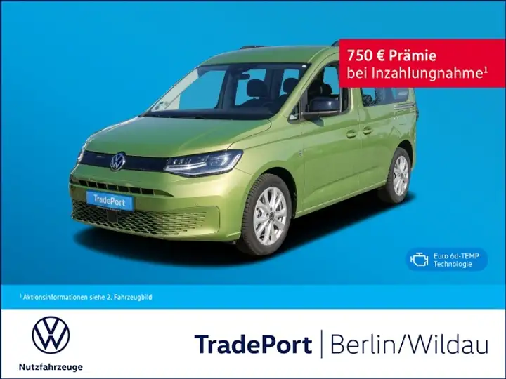 Volkswagen Caddy V TDI LED, AHK, Standheizung, ACC, Navi - Photo 1