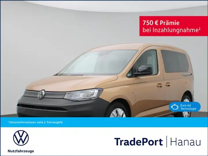 Volkswagen Caddy DSG Anhangerk. Heckflugelturen Navi Klima